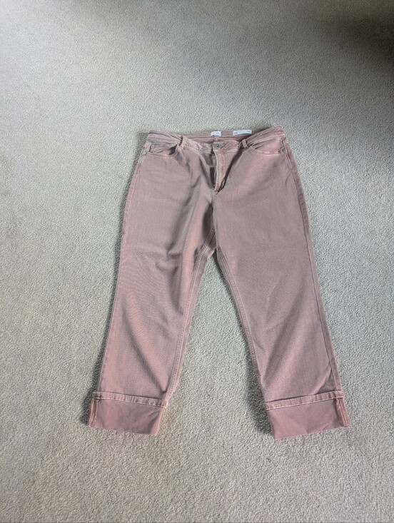 J. Jill Denim - J. Jill Red Clay High Rise Cropped Jeans